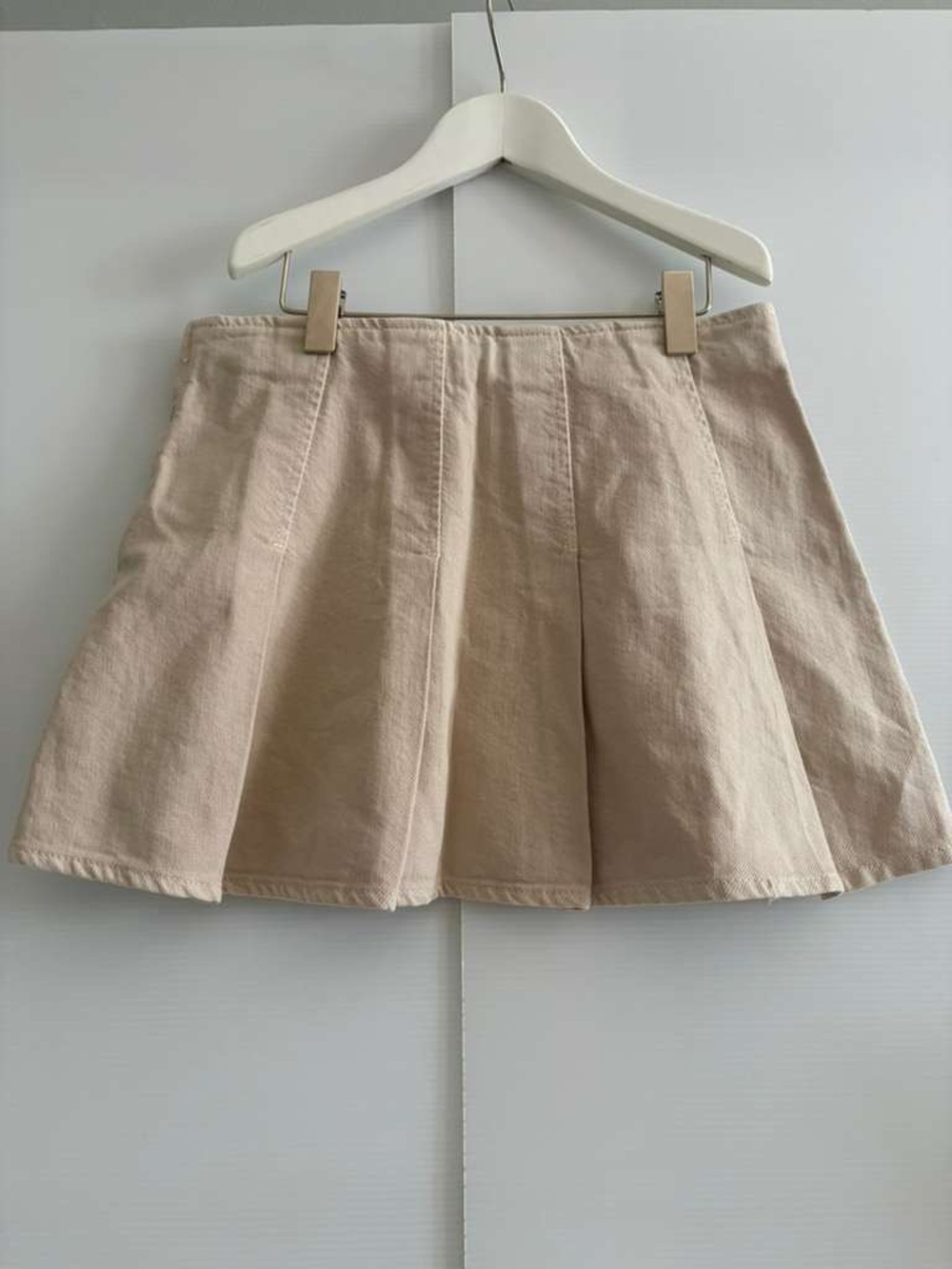 Zara Girls’ Denim Pleated Skirt | size 10